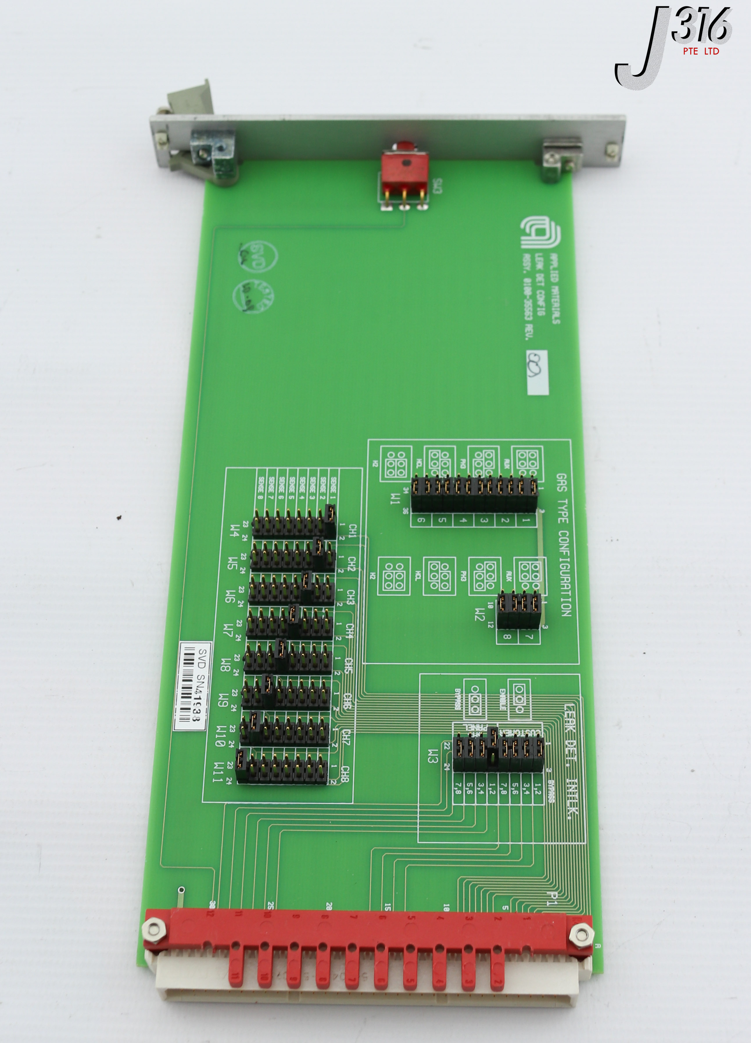セイム 25513 APPLIED MATERIALS PCB ASSY, LEAK DETECTOR CONFIG. 0100-35563
